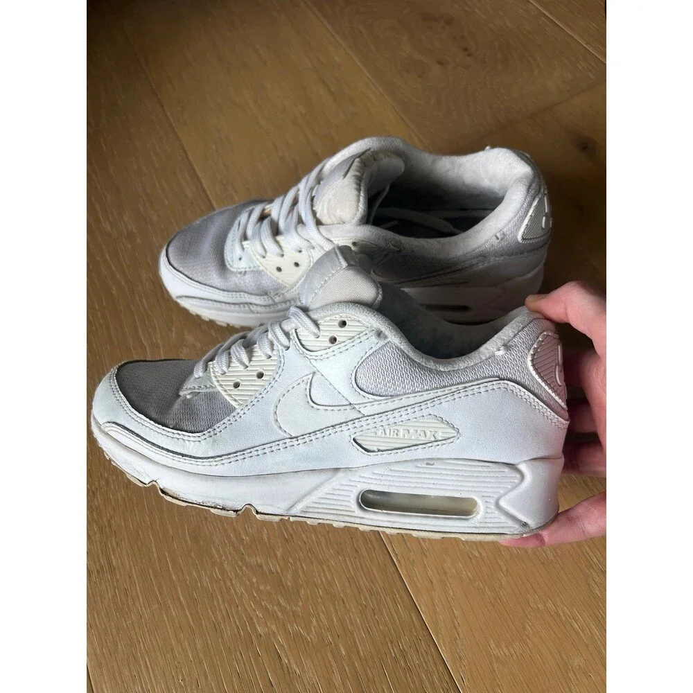 Nike Air Max Premium PRM Velour White 6.5 Womens